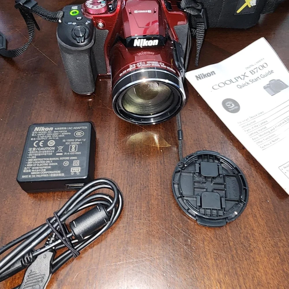Nikon COOLPIX B700 Red Digital Camera